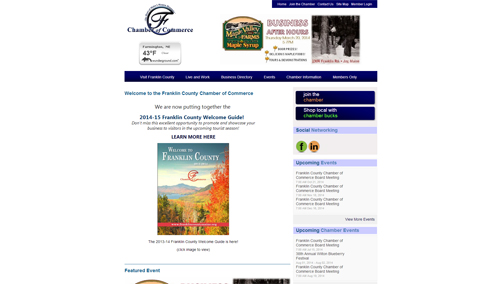 Franklin County Chamber of Commerce Homepage