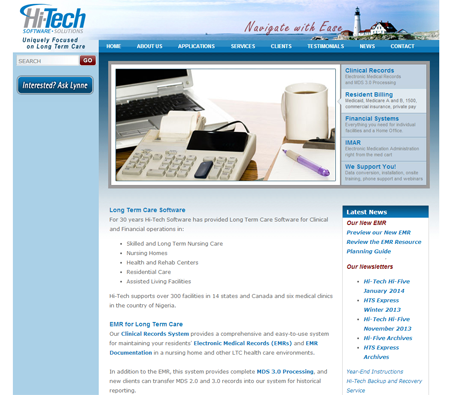 hi-tech homepage