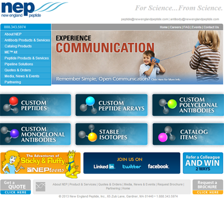 NEP Homepage