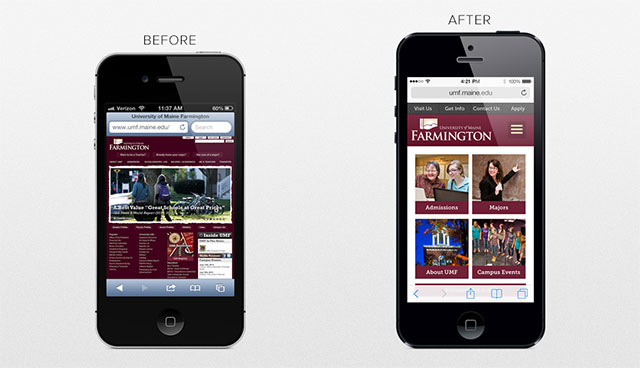 UMF Mobile - Before & After